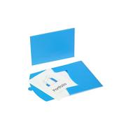 PAGNA Multipack 21007-13 - Cartera para documentos (polipropileno, 5 unidades), color azul claro