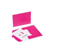 PAGNA Multipack 21007-34 - Cartera para documentos (polipropileno, 5 unidades), color rosa oscuro