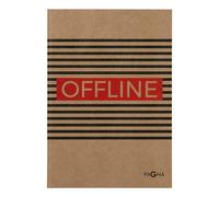 Pagna Notebook A4 Offline 160S Squared Pack of 1