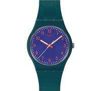 ¡Pago de formación de patrón Swatch Reloj unisex esfera azul SO28N120-5300