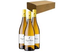Pago Mota Chardonnay - Ideal para Maridar con Pescados y Arroces - Pack 3 Botellas 75cl