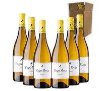 Pago Mota Chardonnay - Ideal para Maridar con Pescados y Arroces - Pack 6 Botellas 75cl