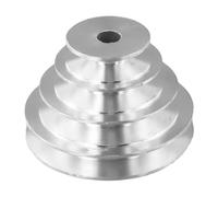 Pagoda - Rueda de polea de aluminio para prensa de banco Z4116 - Rueda de transmisión de 4 pasos/5 pasos compatible con correa dentada en forma de V tipo A, M8 B (14 mm)