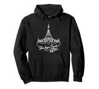 Pagoda Shwedagon, Yangon, Myanmar, arte y recuerdo Sudadera con Capucha