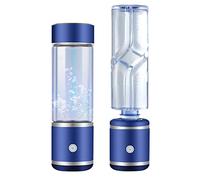 PAHION Botella Generadora De Agua De Hidrógeno Portátil Y Vaso De Agua Rica En Hidrógeno, Tecnología SPE En 3 Min hasta 1000-1600PPB, 300ML para Uso Diario Y Viaje