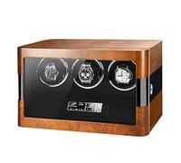 PAHION Enrollador De Relojes para Relojes Automáticos con Motor Japonés Súper Silencioso para 2, 4, 6 O 9 Relojes para Reloje De Pulsera De Hombre Y Mujer Caja Expositora