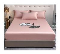 PAHION Sábana Ajustable 100s Tencel Lyocell Queen Size Refrescante Suave Sedoso Tejido Satén Bolsillo 30cm Profundo 1 Pieza Solo Sin Funda De Almohada Disponible Twin X-Long Twin Full King Cal King