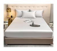 PAHION Sábana Ajustable 100s Tencel Lyocell Queen Size Refrescante Suave Sedoso Tejido Satén Bolsillo 30cm Profundo 1 Pieza Solo Sin Funda De Almohada Disponible Twin X-Long Twin Full King Cal King