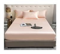 PAHION Sábana Ajustable 100s Tencel Lyocell Queen Size Refrescante Suave Sedoso Tejido Satén Bolsillo 30cm Profundo 1 Pieza Solo Sin Funda De Almohada Disponible Twin X-Long Twin Full King Cal King