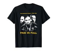 Paid in Full Black and White Poster American Dream Movie Camiseta