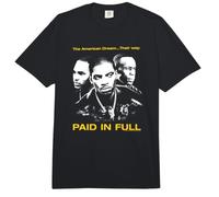 Paid in Full Black and White Poster American Dream Movie Comfort Colors Adult Heavyweight T-Shirt
