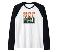 Paid in Full Pop Art Poster Art Vintage Y2K Crime Film Camiseta Manga Raglan