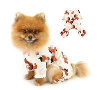 PAIDEFUL Pijamas para perros pequeños, pijamas suaves y ligeros para mascotas, pijamas de 4 patas para perros de verano, primavera, lindos pijamas para cachorros, pijamas transpirables de chihuahua