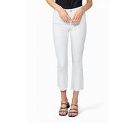 PAIGE Colette Crop Flare Raw Hem Golden Sand Distressed Talla: W23 | Pantalones Anchos Outlet | Mujer | Marrón
