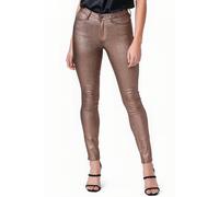 PAIGE Hoxton Ultra Skinny Special Cp Gold Deco Coating Talla: W26 | Vaqueros Pitillo Outlet | Mujer | Amarillo