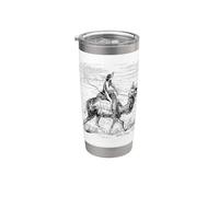 Paimon Un Diccionario Rey Demonio Infernal Vaso térmico de acero inoxidable de doble pared