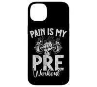 Pain Is My Pre Entrenamiento Entrenamiento Fitness Levantamiento de Pesas Carcasa para iPhone 14 Plus