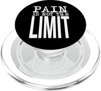 Pain Is Not The Limit - Fuerte declaración de Fuerza Mental PopSockets PopGrip para MagSafe