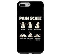 Pain Scale Snowman Nurse Christmas Funny Xmas Holiday Carcasa para iPhone 7 Plus/8 Plus