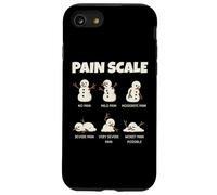 Pain Scale Snowman Nurse Christmas Funny Xmas Holiday Carcasa para iPhone SE (2020) / 7/8