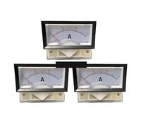 Painel Medidor Analógico AMP Amperímetro DC Amperio 69C17-A 50A 100A 500A 1000A 75mV 1 Uds(20A(75mA))