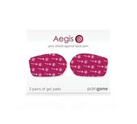 Paingone Aegis - gel almohadillas de reemplazo| Alivia el dolor de espalda| dolor de espalda, lumbar| masaje de espalda| libre de medicamentos| alivio rápido y efectivo| la caja contiene 2 pares de almohadillas de gel