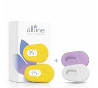 Paingone Ellune- Alivia las dolorosas reglas y dolores relacionados con la endometriosis- Batería de larga duración de la batería - Pantalla intuitiva- Recomendado por expertos médicos- Amarillo