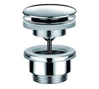 Paini 53CR945ETSR - Tapón para lavabo, baño, cromado, diseño moderno, fabricado íntegramente en Italia