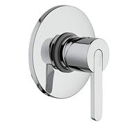Paini - Gaia 690 Grifo mezclador de baño monomando para ducha empotrado, acabados cromados y brillantes, diseño atractivo, fabricado íntegramente y fabricado en Italia