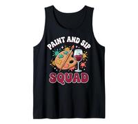 Paint and Sip Squad Camiseta sin Mangas