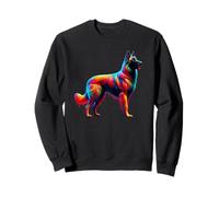 Paint Art Belgian Malinois Belgian Shepherd Mally Sudadera