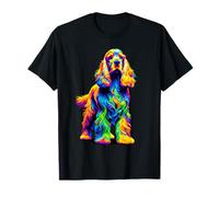 Paint Art English Cocker Spaniel Spaniels Camiseta