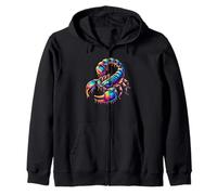 Paint Art Escorpión Escorpiones Sudadera con Capucha