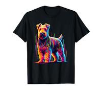 Paint Art Glen Of Imaal Terrier Wicklow Terrier Camiseta