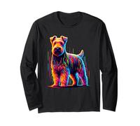 Paint Art Glen Of Imaal Terrier Wicklow Terrier Manga Larga