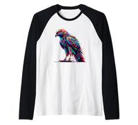Paint Art Harrier Harriers Camiseta Manga Raglan