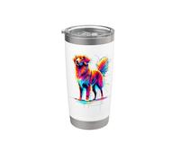 Paint Art Nova Scotia Duck Tolling Retriever Toller Vaso térmico de acero inoxidable de doble pared