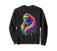 Paint Art Perezoso Perezosos Oso Pereza Sudadera