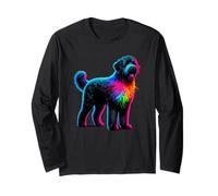 Paint Art Portuguese Water Dog Portie Manga Larga