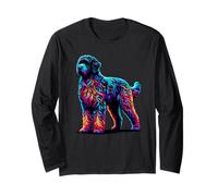 Paint Art Portuguese Water Dog Portie Manga Larga