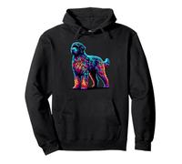 Paint Art Portuguese Water Dog Portie Sudadera con Capucha