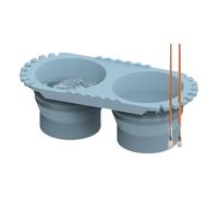 Paint Brush Cleaner Cup - Foldable Painting Accessories | 3-in-1 Watercolor Rinse | For Artists Students Teachers Beginners Using Acrylic, Water-Based, Or Watercolor Media In Art Studio Classroom