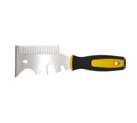 Paint Brush Comb, Cleaning Scraper, Integrated Wrench Feature, Removes Dried Paint and Debris, Extends Brush Lifespan, Wall Edge Tool, Painter Contractor DIY Supply
