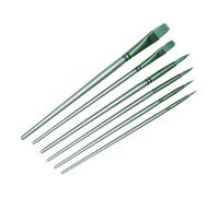Paint Brushes Set, Artist Paintbrush Kit with Fine Tips and Comfort Grip, 6 piezas Drawing Tools for Gouache Ink Notebook Scrapbook Greeting Card Craft Painting, Standard Size