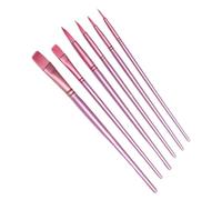 Paint Brushes Set - Fine Detail Artist Paintbrush Kit, 6 Piece Art Supplies, Soft Bristles with Ergonomic Wood Handles, Precise Color Application, Artists Accessory for Paintings Decor