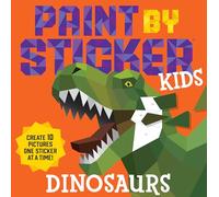 Paint by Sticker Kids: Dinosaurs – Crea 10 imágenes, una pegatina a la vez!