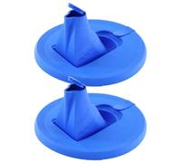 Paint Can Pour Spout - PP 2 Pack Universal Fit | Paint Container Lid With Built In Nozzle, Spill Proof Paints Pouring Spout Cover For Clean Drip Free Painting Storage | Home Use