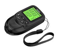 Paint Depth Gauge, 12x6x2.8cm Excellent Coating Depth Measuring Tool | Ergonomic Grip Paints Thickness Gauge, Easy To Carry Paint Meter For Cars, Paintt Thickness Meter With Digital Display