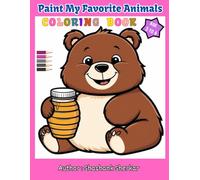 Paint My Favorite Animals: Coloring book