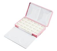 Paint Palette with Lid and Magnetic - Half Pans Portable Art Tray Painting